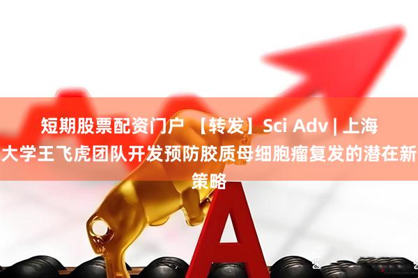 短期股票配资门户 【转发】Sci Adv | 上海交通大学王飞虎团队开发预防胶质母细胞瘤复发的潜在新策略